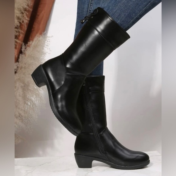 Bow decor size zip thermal lined classic boots - Picture 4 of 9